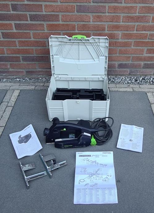 Festool EHL 65 E Schaafmachine + Systainer en toebehoren, Doe-het-zelf en Verbouw, Schaafmachines, Zo goed als nieuw, Elektrisch