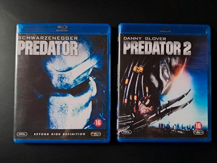 BR Predator + Predator 2 (€17 inclusief verzendkosten), Cd's en Dvd's, Blu-ray, Zo goed als nieuw, Avontuur, Verzenden