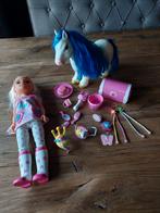 Famosa Nancy pop met paard, Kinderen en Baby's, Speelgoed | Poppen, Overige typen, Ophalen of Verzenden, Zo goed als nieuw