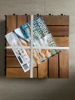 terrastegels hout Action 1x4 tegels, Ophalen, Nieuw