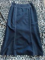Donkerblauwe rok, knielengte, Maat 38/40 (M), Blauw, Ophalen of Verzenden, Knielengte