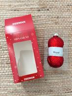 Zeeman Royal wol kerst ornament nieuw in doos, Ophalen of Verzenden, Nieuw