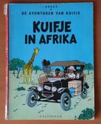 Kuifje in Afrika – originele softcover uit 1947 (zeldzaam!), Gelezen, Eén stripboek, Ophalen of Verzenden, Hergé