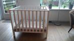 Witte box met beige boxkleed, Kinderen en Baby's, Boxen, Ophalen, Gebruikt, Vierkant, In hoogte verstelbaar