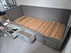 Bedbank Hemnes Ikea, Huis en Inrichting, Slaapkamer | Bedden, Ophalen, Tweepersoons, 80 cm, 200 cm