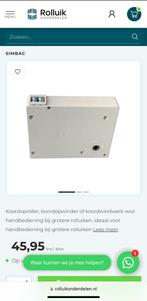 2koordopwinders rolluik, Doe-het-zelf en Verbouw, Rolluiken, Ophalen of Verzenden, Nieuw, Wit, Minder dan 100 cm