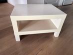 Gratis ophalen in Amsterdam: IKEA bijzet-/salontafel (wit), Ophalen, Gebruikt, 50 tot 100 cm, Vierkant