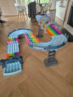 Mariokart Hotwheels regenboogbaan incl doos, Ophalen, Zo goed als nieuw, Hot Wheels