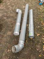 Metaloterm Rookgasafvoer Buizen, Doe-het-zelf en Verbouw, Buizen en Afvoer, Ophalen, Gebruikt, Zink, Minder dan 2 meter