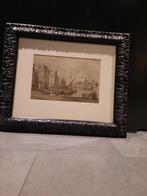 Schilderij met barok lijst, Antiek en Kunst, Ophalen