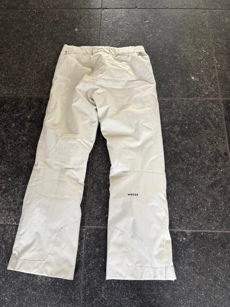 Heren skibroek L decathlon beige, Ophalen, Zo goed als nieuw, Beige