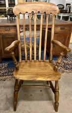 Antieke Engelse Windsor armstoel, stoel antiek, Ophalen