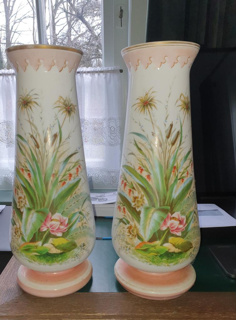 Jugendstil vazen, Ophalen of Verzenden