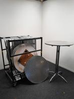 Horeca statafels inclusief kar, Ophalen, Gebruikt