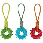 Hondenspeelgoed ring met touw, Dieren en Toebehoren, Hondenspeelgoed, Ophalen of Verzenden, Nieuw, Apporteerspeelgoed