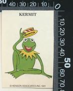 Sticker: The Muppets - Kermit (2), Ophalen of Verzenden, Zo goed als nieuw, Strip of Tekenfilm