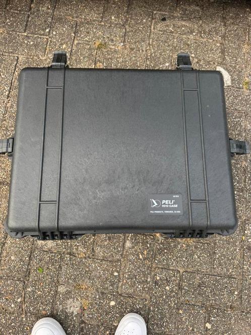 PELI 1610 TROLLEY CASE LEEG ZWART pelican, Watersport en Boten, Hengelsport | Witvissen, Zo goed als nieuw, Ophalen of Verzenden