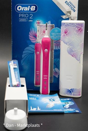 Oral-B PRO 2 2500 Design Edition - Elektrische Tandenborstel beschikbaar voor biedingen