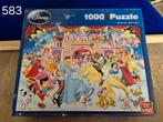 King puzzel 1000 Disney - Holiday on ice, Ophalen of Verzenden, 500 t/m 1500 stukjes, Zo goed als nieuw, Legpuzzel