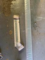 2 plisse gordijnen., Huis en Inrichting, Stoffering | Gordijnen en Lamellen, Ophalen, Zo goed als nieuw, Groen, 200 cm of meer