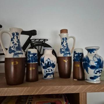 Delfts Blauw Servies tafel olie peper zout Set  beschikbaar voor biedingen