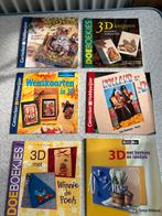 Boekjes met 3D kaarten maken 6 stuks, Hobby en Vrije tijd, Kaarten | Zelf maken, Ophalen of Verzenden, Zo goed als nieuw, Overige thema's