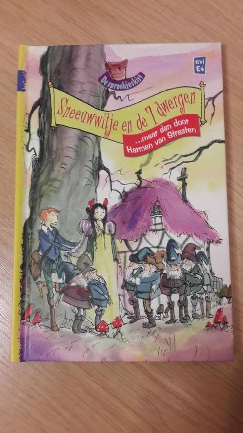 Leesboek AVI E4 Sneeuwwitje en de 7 dwergen, Boeken, Kinderboeken | Jeugd | onder 10 jaar, Zo goed als nieuw, Ophalen