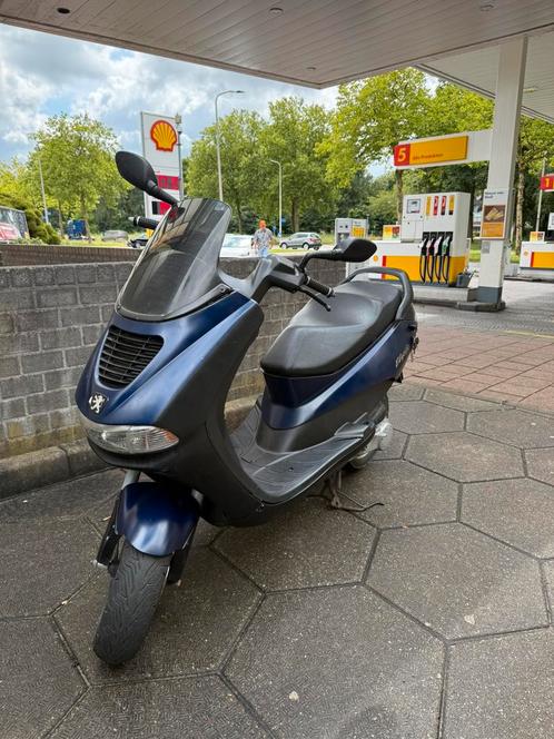Nette Peugeot Elyseo - NightBlue, Fietsen en Brommers, Scooters | Peugeot, Gebruikt, Overige modellen, Maximaal 45 km/u, Tweetakt