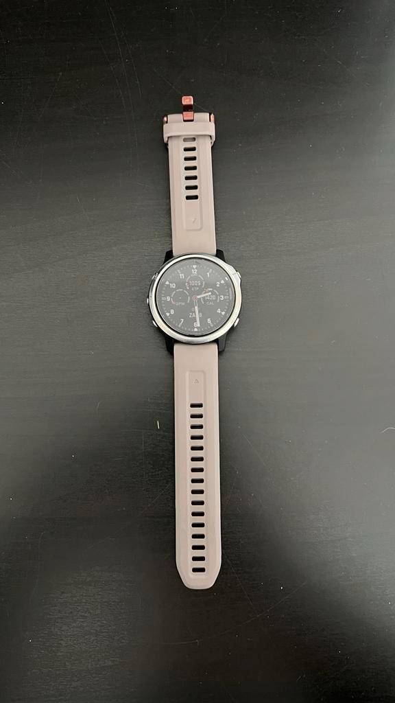 Garmin Fenix 6s - Goede Staat + Nieuwe Batterij, Sieraden, Tassen en Uiterlijk, Smartwatches, Gebruikt, Android, Zwart, Afstand