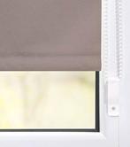 6 verduisterde rolgordijnen taupe kleurig, Ophalen, Bruin, 50 tot 100 cm, Zo goed als nieuw