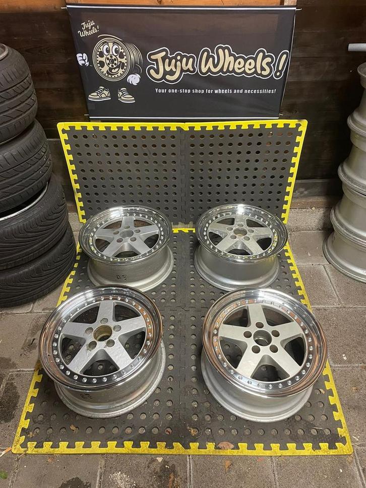 Work Equip 05 5x114.3 Weds SSR BBS OZ JR, Auto-onderdelen, Banden en Velgen, Velg(en), Zomerbanden, 17 inch, 225 mm, Ophalen of Verzenden