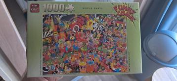 King Puzzel 1000 stukjes - Funny Comic beschikbaar voor biedingen