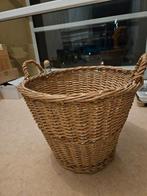 Grote rotan mand, Huis en Inrichting, Ophalen, Zo goed als nieuw, Rond, Riet