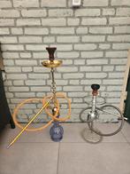 2 shisha gebruikt, Verzamelen, Rookartikelen, Aanstekers en Luciferdoosjes, Ophalen of Verzenden, Gebruikt