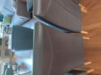 Eetkamerstoelen leer licht eiken poten, Huis en Inrichting, Stoelen, Ophalen, Gebruikt, Leer