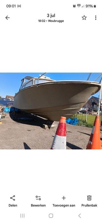 Polyester Kajuitboot Opknapper - Snelvarend! beschikbaar voor biedingen