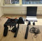 Studio lampenset + statieven voor achtergrond papier, tentje, Audio, Tv en Foto, Fotografie | Fotostudio en Toebehoren, Ophalen