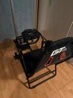 Gaming stuur met race stoel, Ophalen, 1 speler, Racen en Vliegen, Zo goed als nieuw