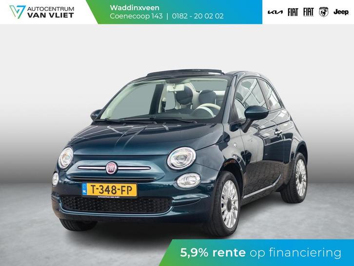 Fiat 500 C Hybrid Club | Airco | Cruise | PDC | Apple Carpla, Auto's, Fiat, Bedrijf, Te koop, 500C, ABS, Airbags, Airconditioning