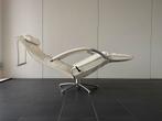 Jori Mensana JR 7260 relax fauteuil / relax stoel creme leer, Huis en Inrichting, Fauteuils, Ophalen, Minder dan 75 cm, Leer, Zo goed als nieuw