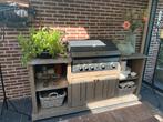 Buitenkeuken met Grandhall Gasbarbecue, Tuin en Terras, Ophalen, Gebruikt, Gas, Grandhall