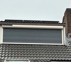 Rolluik op zonne energie met Brel bediening, Doe-het-zelf en Verbouw, Rolluiken, Ophalen, Overige kleuren, 100 tot 150 cm, Zo goed als nieuw