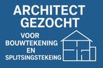 Gezocht architect voor bouwtekening en splitsingstekening, Vergunningen