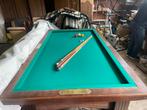 Antieke Biljarttafel met Accessoires, Sport en Fitness, Biljarten en Poolen, Ophalen, Gebruikt, Biljarttafel