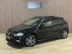 Volkswagen Polo 1.0 TSI 3x R-Line 2019 DSG PANO LED VIRTUAL, Gebruikt, 1095 kg, Zwart, Bedrijf