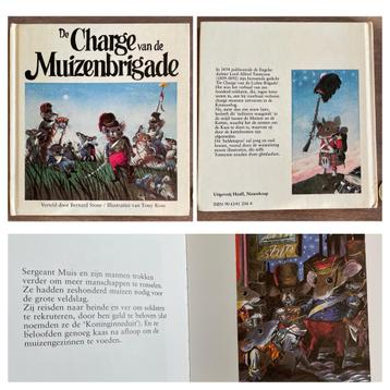De charge van de muizenbrigade oud prentenboekje beschikbaar voor biedingen