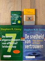 Stephen Covey Boeken Set - Leiderschap & Vertrouwen, Ophalen of Verzenden, Nieuw, Management