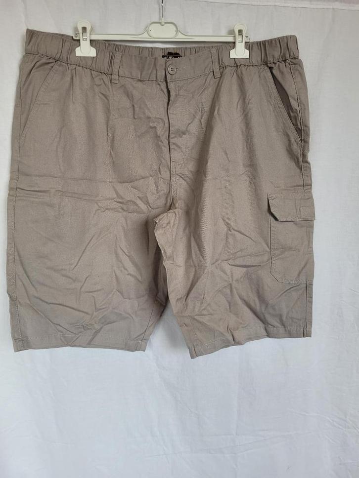 Stoere grijze korte broek mt 4XL merk Atlas For Men, Kleding | Heren, Grote Maten, Zo goed als nieuw, Broek of Spijkerbroek, Grijs