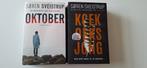 Søren Sveistrup Koekoeksjong en Oktober, Boeken, Ophalen of Verzenden, Zo goed als nieuw