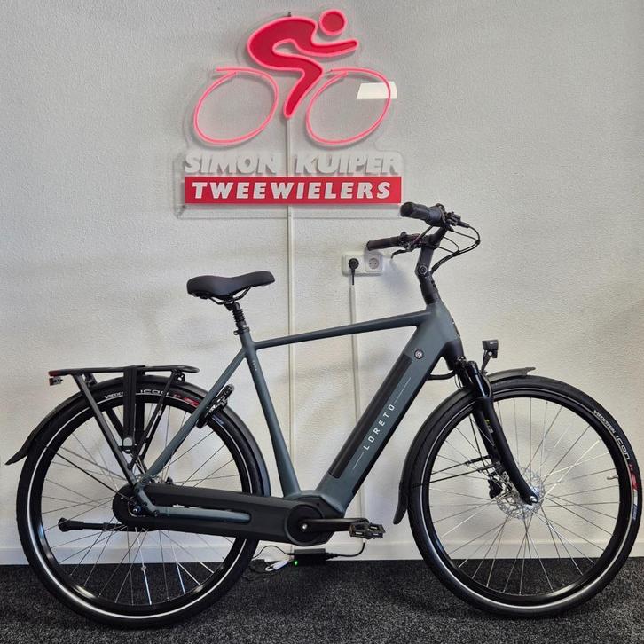 Loreto Como Elektrische Herenfiets, Fietsen en Brommers, Fietsen | Heren | Herenfietsen, Nieuw, Overige merken, 57 tot 61 cm, Versnellingen